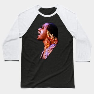 Stevie Wonder Baseball T-Shirt